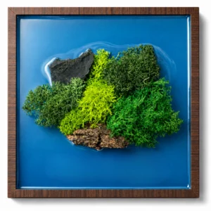 Forest Aqua Tile Panorama | 6" x 6"
