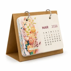 Bloom Desk Calendar - Classic | B7 Portrait