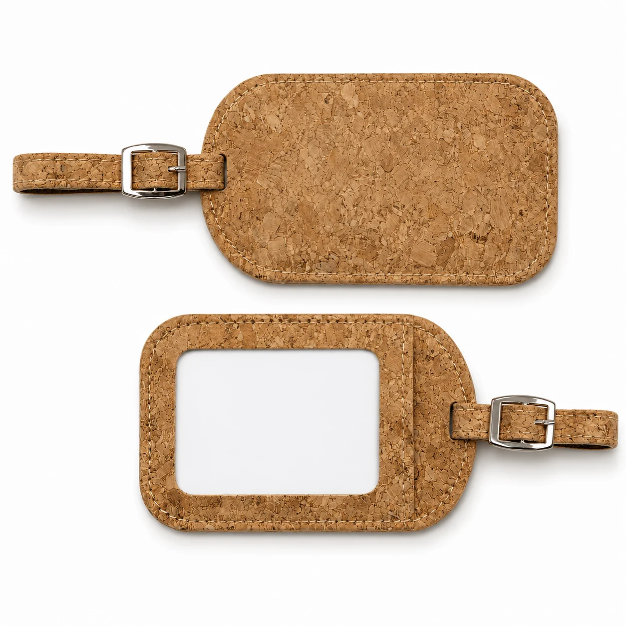 Cork Luggage Tag