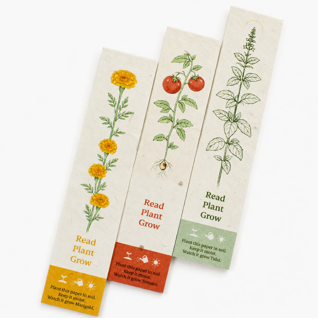 Plantable Bookmark (2" x 7") - 1s