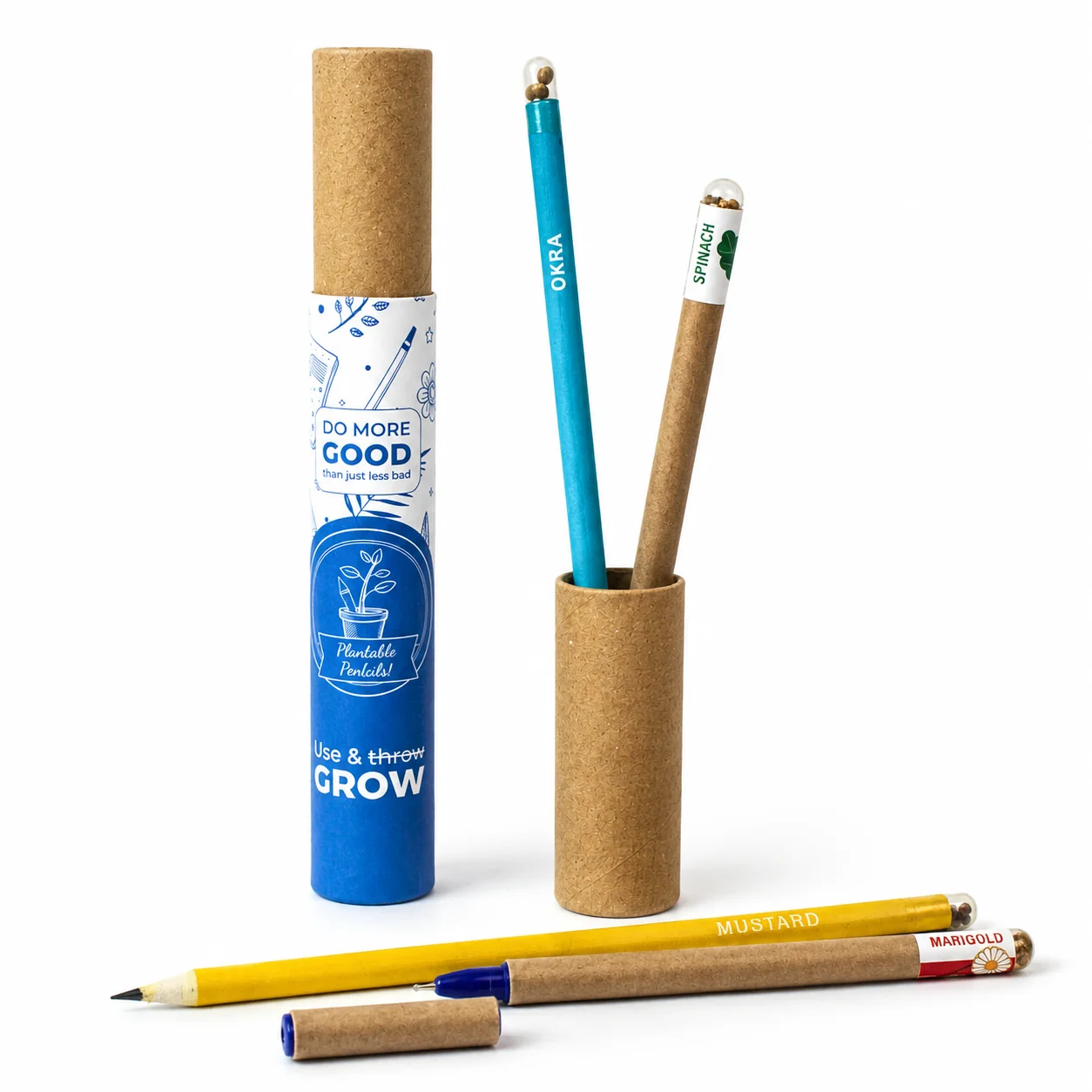 Plantable Combo : Pen + Pencil (2+2)