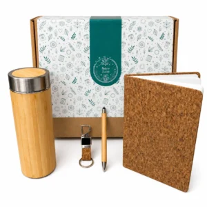 Bamboo & Cork Desk Gift Box