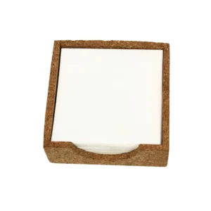 Cork chitpad Paper Holder 3.5" x 3.5" (250p)