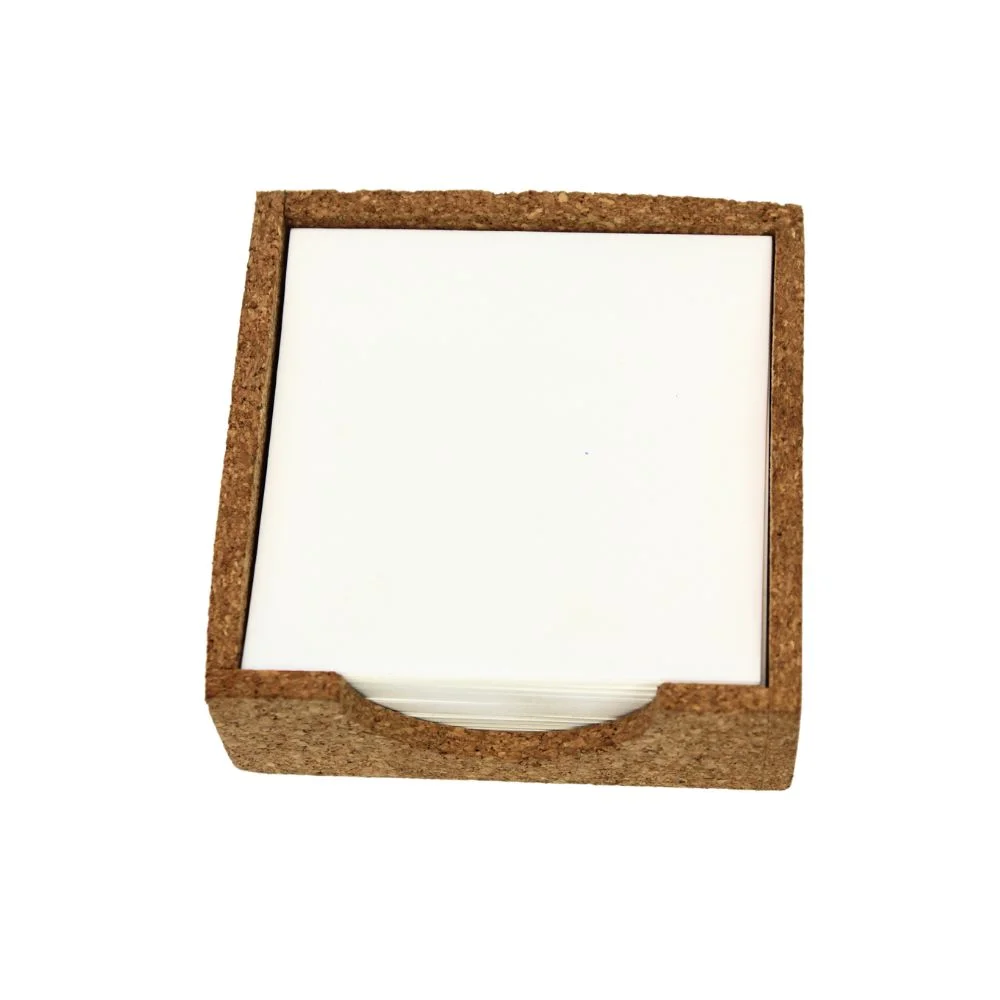 Cork chitpad Paper Holder 3.5" x 3.5" (250p)