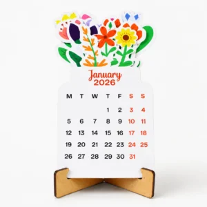 Floral Bouquet Calendar (MDF)