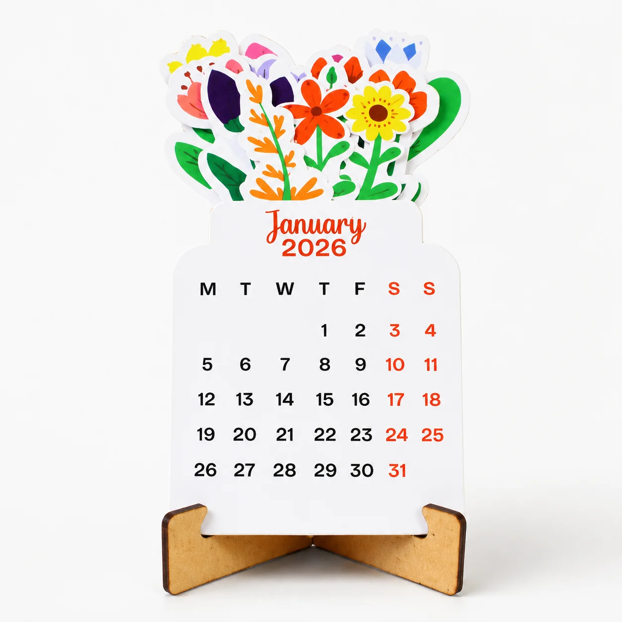 Floral Bouquet Calendar (MDF)