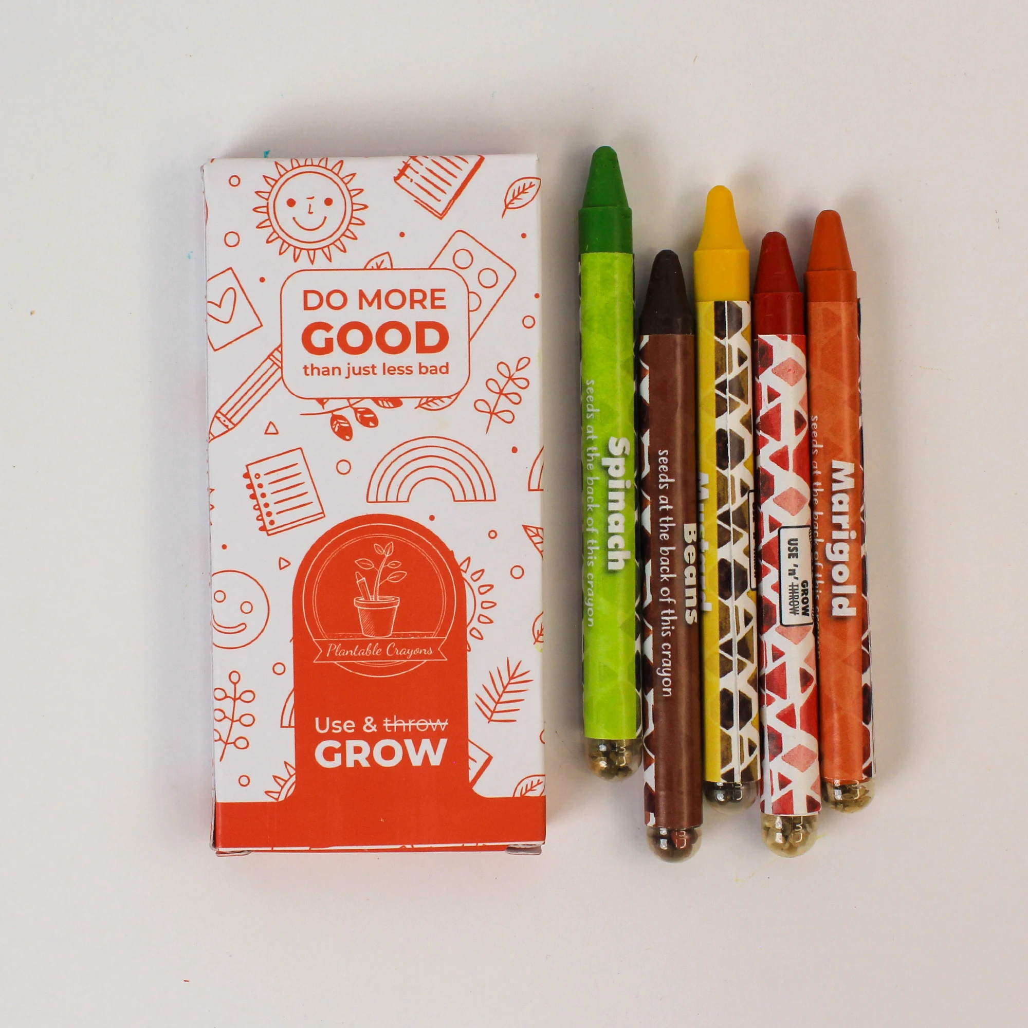 5 PLANTABLE CRAYON SET