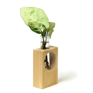 WOODEN DESK PLANTER