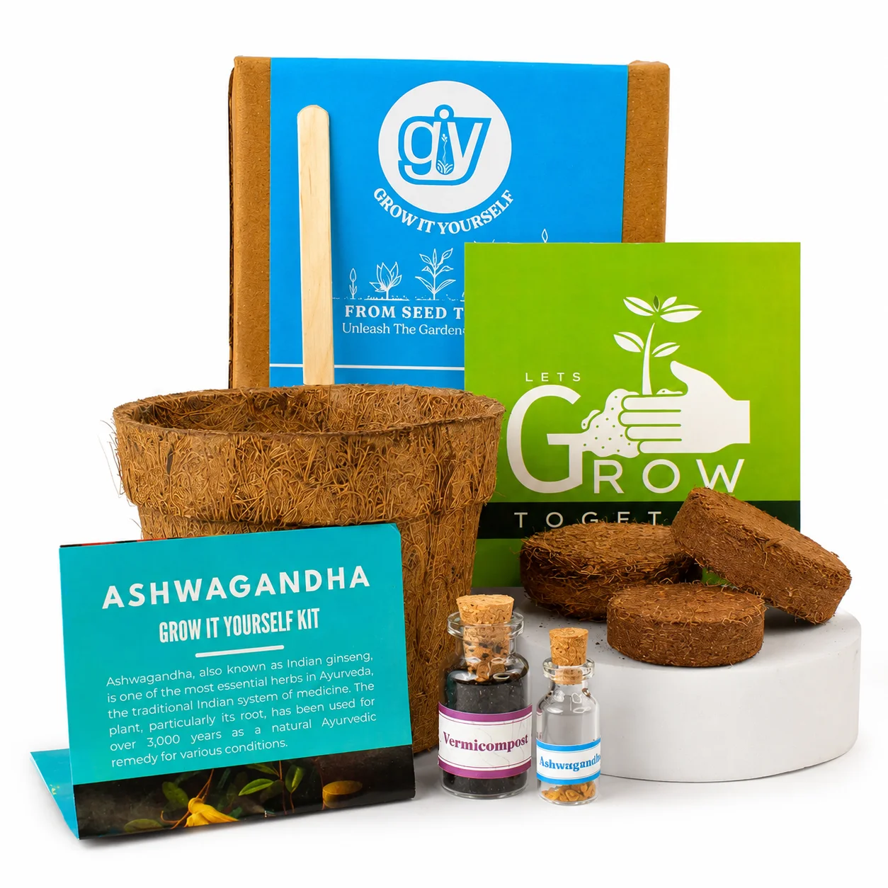 Grow Solo Round (GIY Kit)