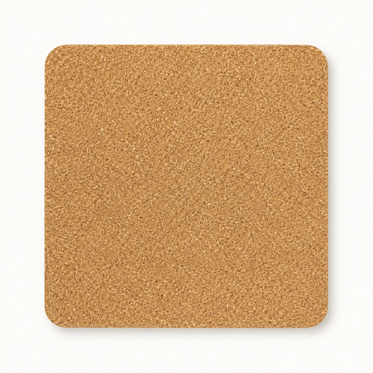 Cork Coaster Square (4" x 4" | 5 mm thick)