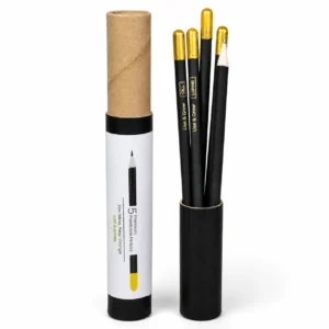 BLACK GOLD PENCIL SET (5PC SET)