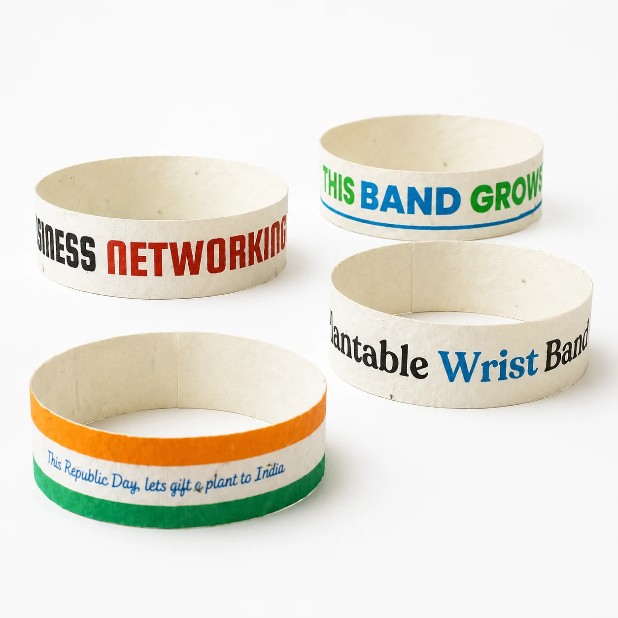 Plantable Wrist Band (1" x 10")