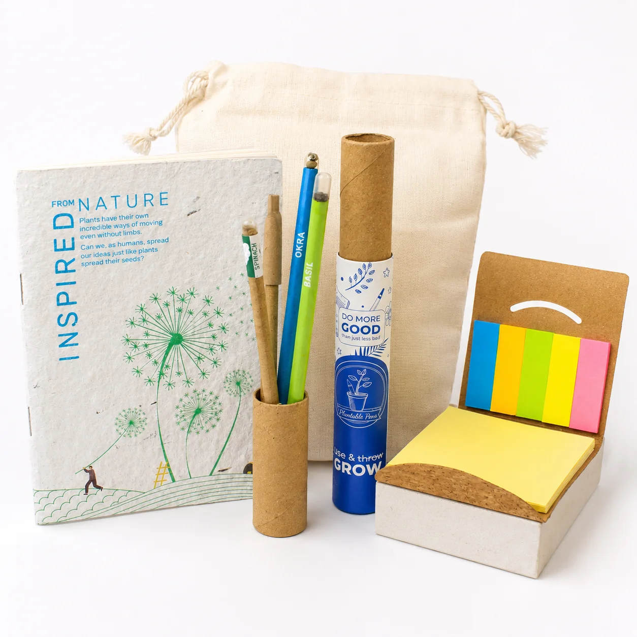 Plantable Cork Desk Starter Kit