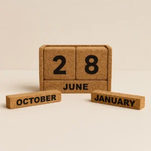 CORK BLOCK CALENDAR