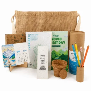 Plantable Jute Stationery Kit