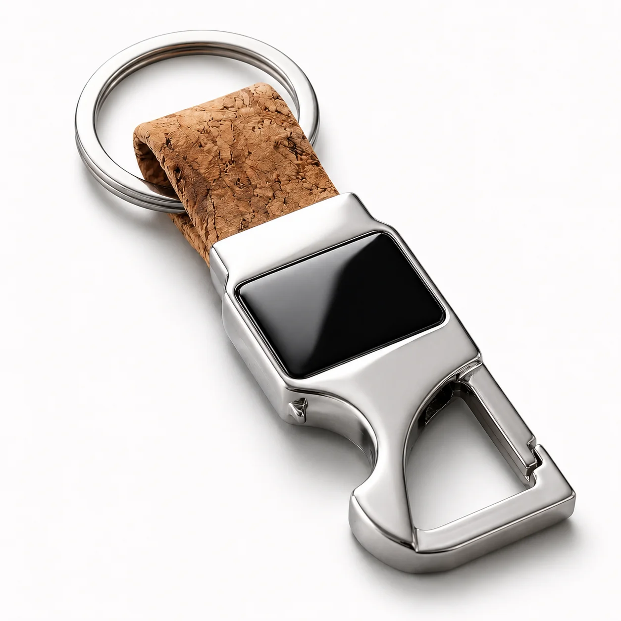 Cork Keychain