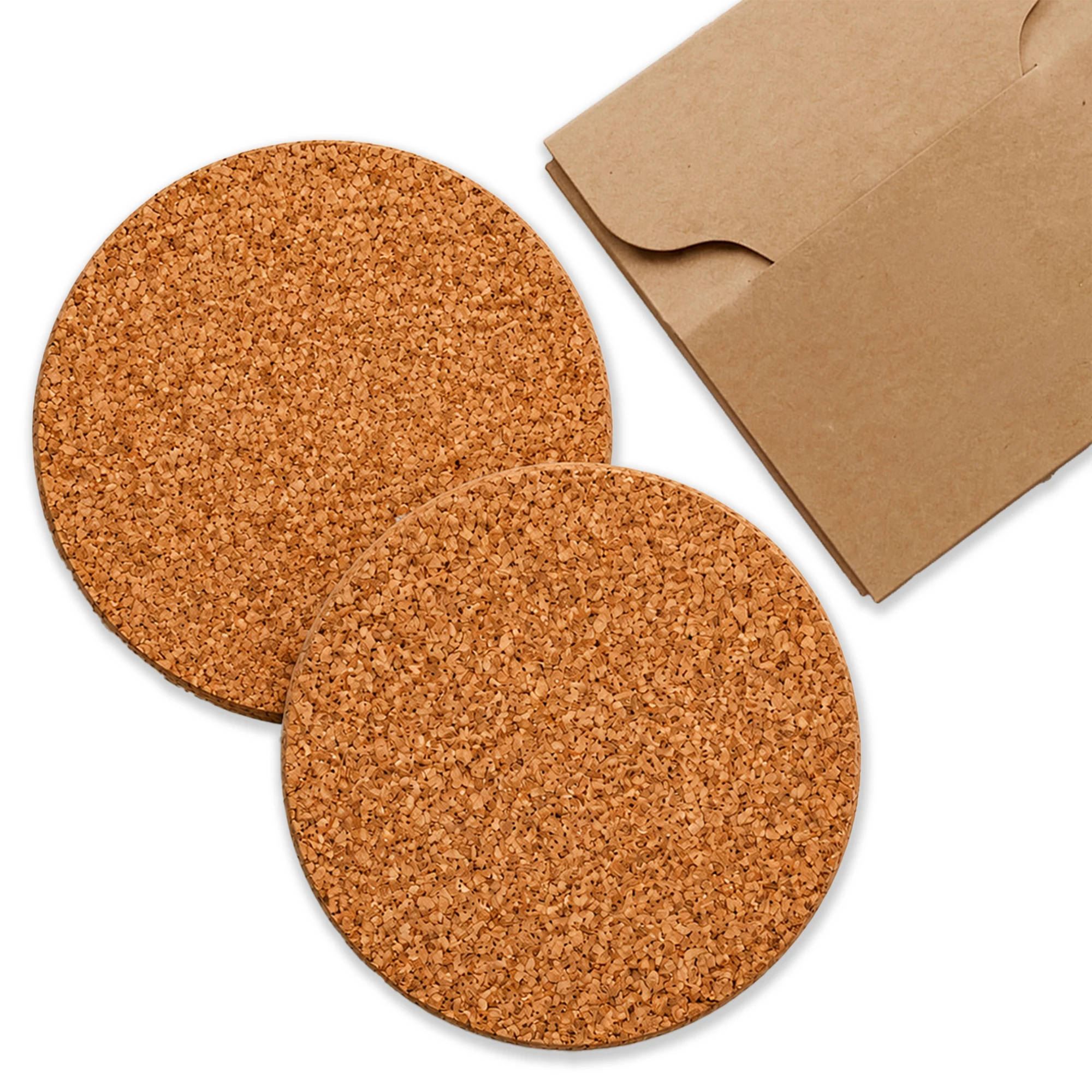 Cork Coasters Set (2pc)