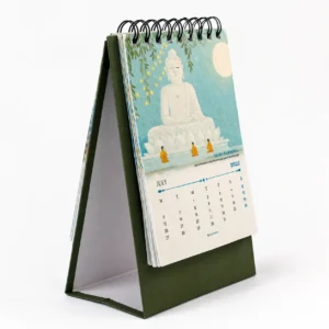 Plantable Desk Calendar (WireO | B6 Portrait)