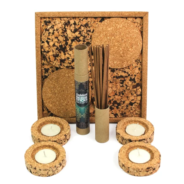 Eco Cork Candle Tray